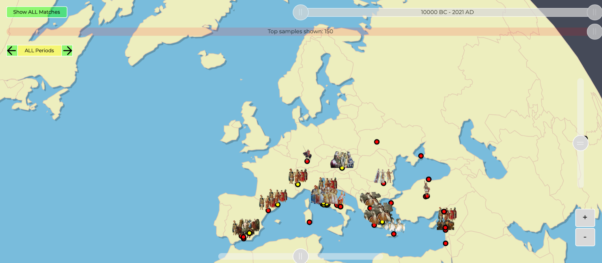 MyTrueAncestry shows you a map of your ancient connections!